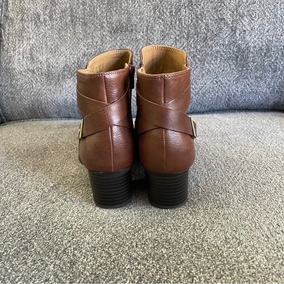 Brown Ankle Boots - Picture 3 of 6